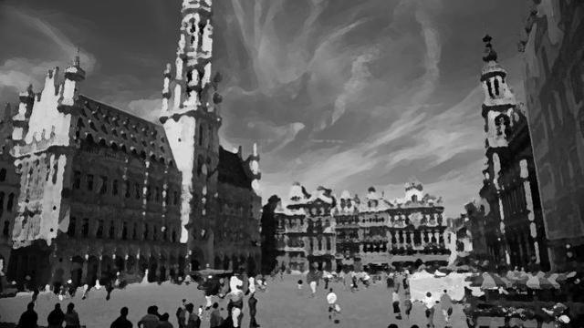 Der Grand-Place, eines der Wahrzeichen der Stadt Brüssel.